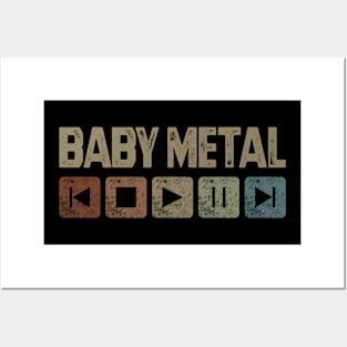 Baby Metal Control Button Posters and Art